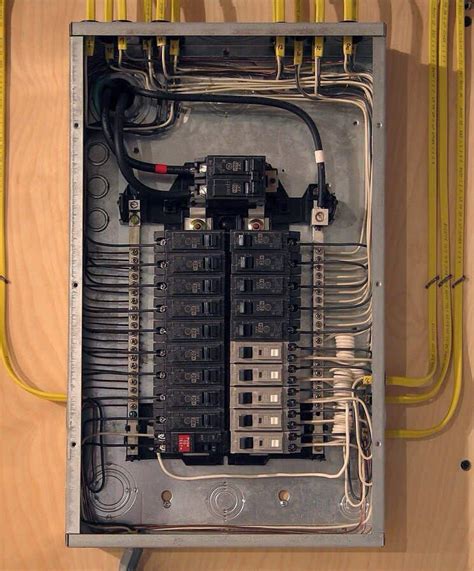 electric boxes witrh sub panel|residential electrical sub panel.